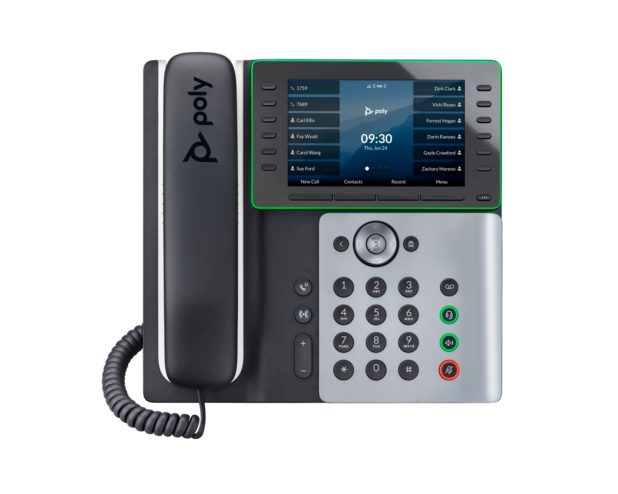 HP Poly Edge E550 IP PH PoE-e HP — view 1