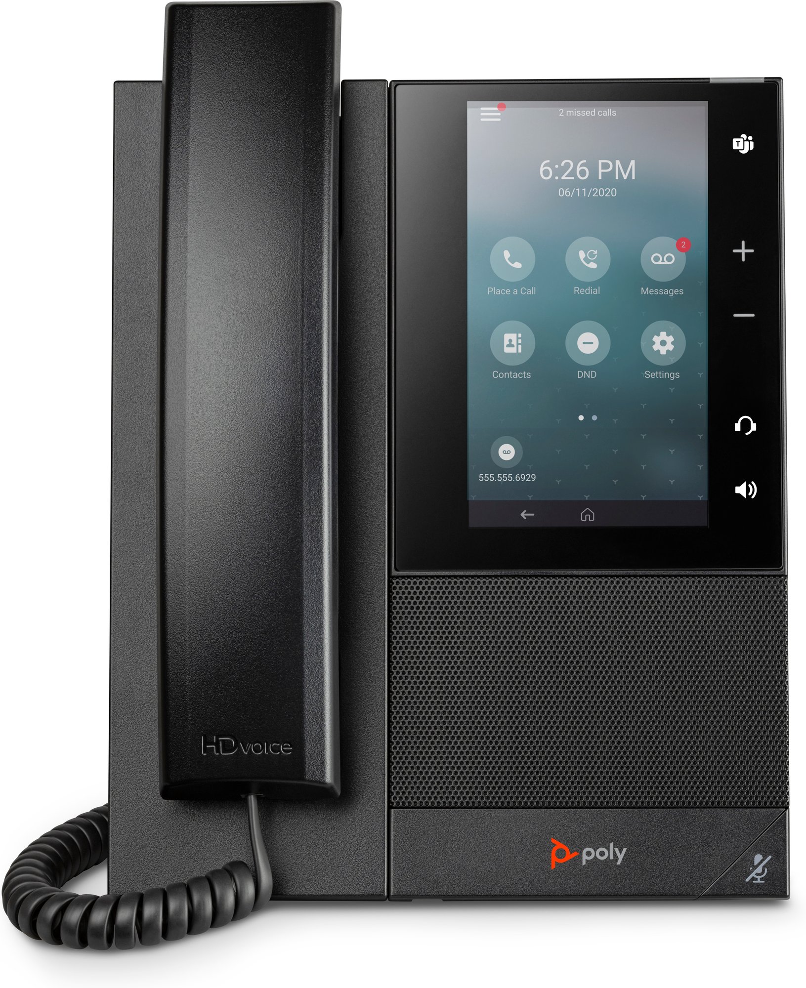 HP CCX 500 MEDIA PHONE OPENSIP PO HP — view 2