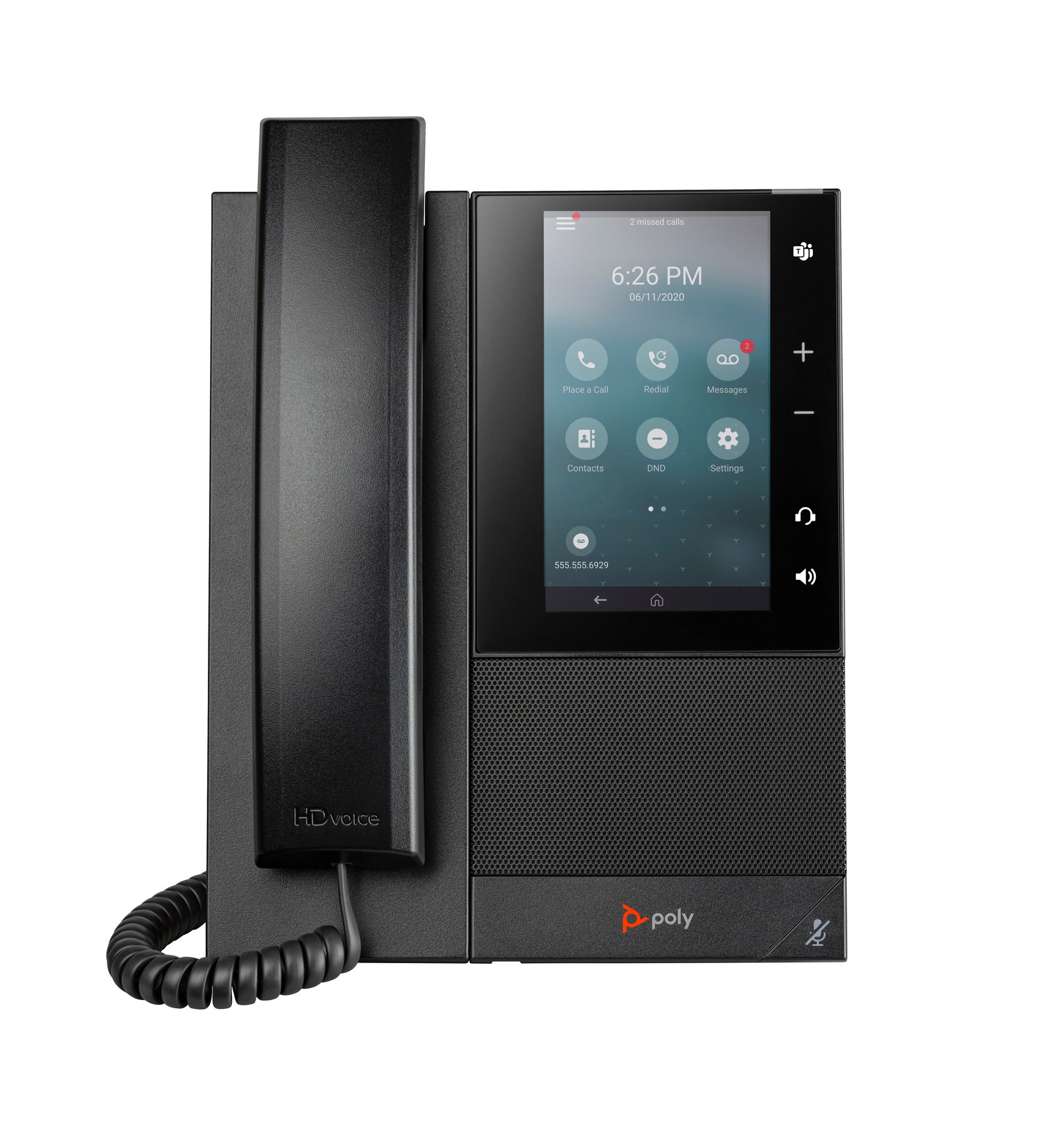 HP Poly CCX 505 BMP SIP PoE-e HP — view 2