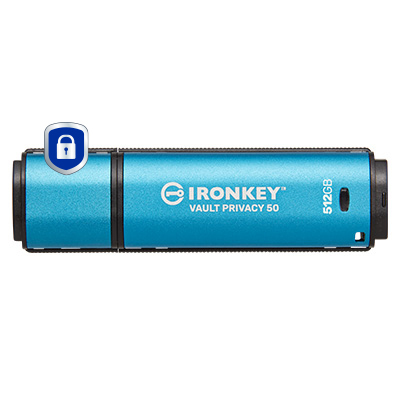KINGSTON 512GB IronKey Vault Privacy 50 AES-256 KINGSTON — view 2