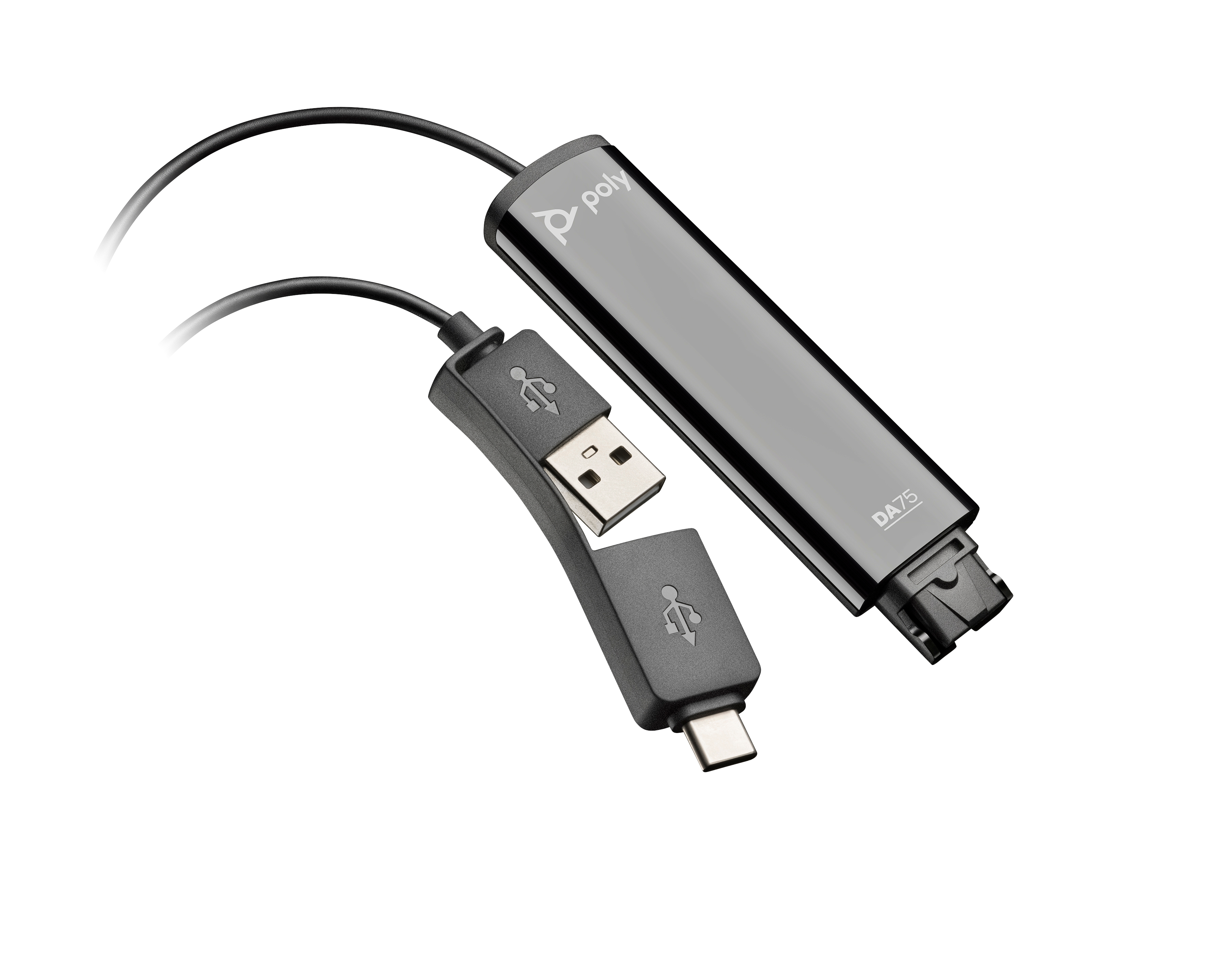 HP Poly DA75 USB to QD Adptr HP — view 2