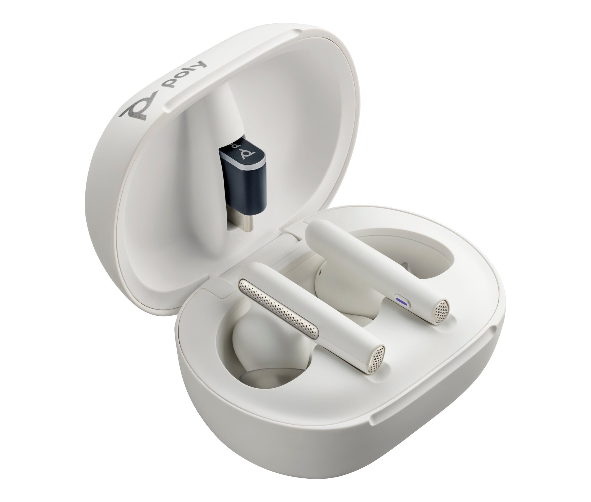 HP Poly Vfree 60/60+ -M WHT Earbuds (2) HP — view 2