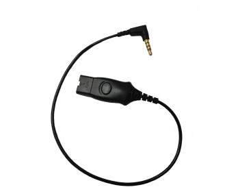 HP Poly Cable w3.5mm to QD Conn HP — view 1
