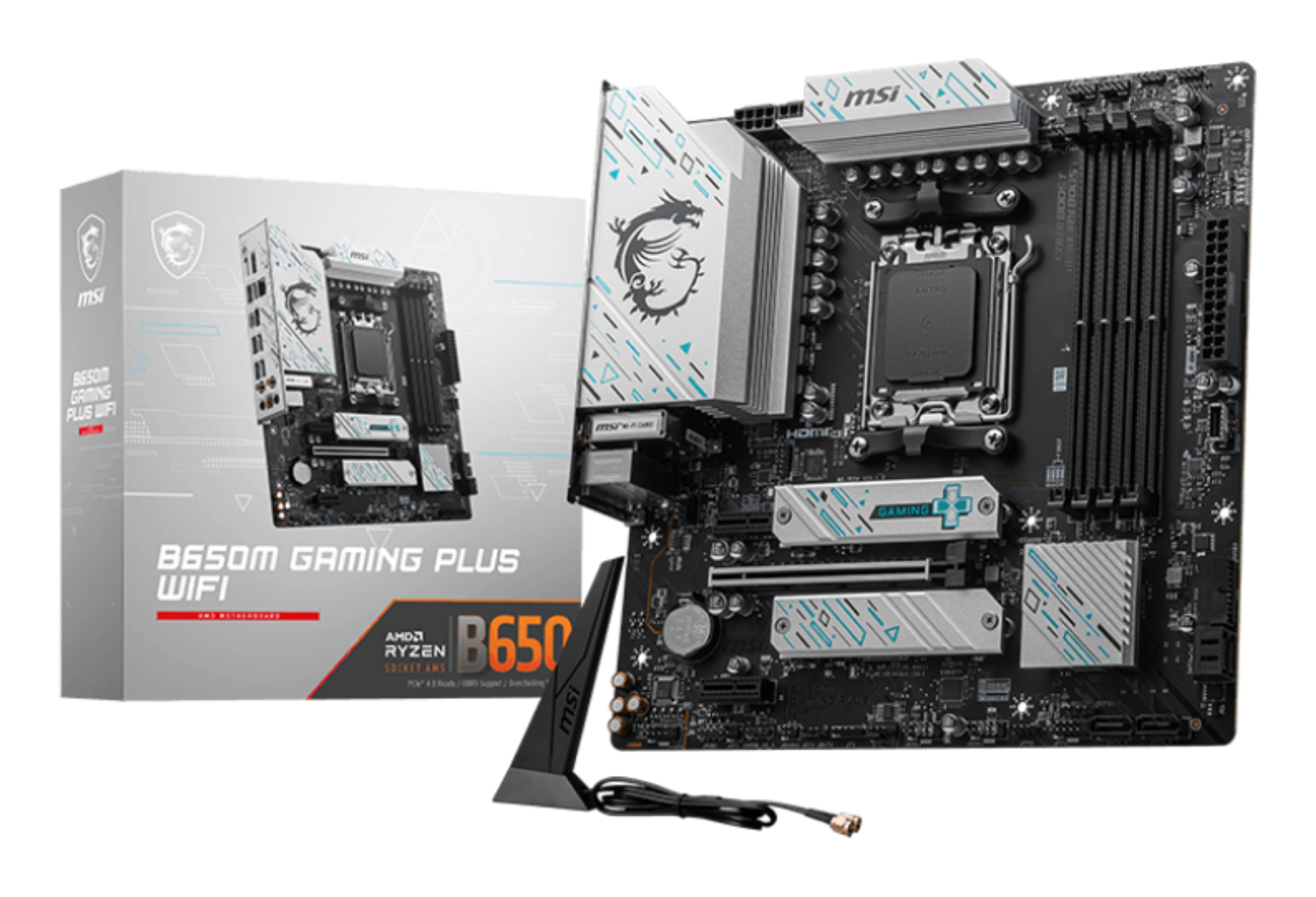 MSI B650M GAMING PLUS WIFI MSI — view 2