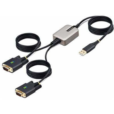 StarTech.com 13ft 2-Port USB to RS232 Serial Adapter StarTech.com — view 2