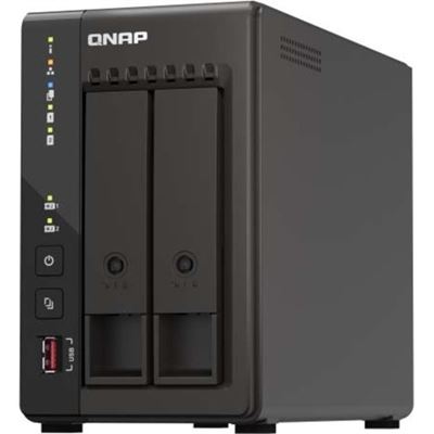 QNAP 2Bay 8GB WorkGroup/SOHO/Home TW NAS QNAP — view 2