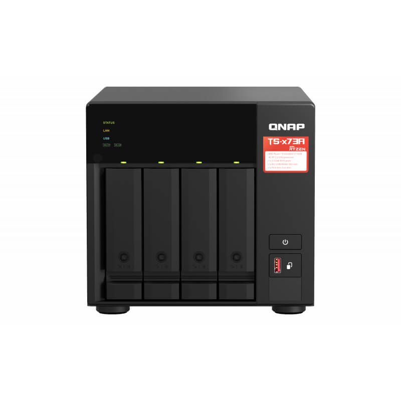 QNAPTS-473A-8G 4-Bay AMD 8GB NAS Server QNAP — view 2