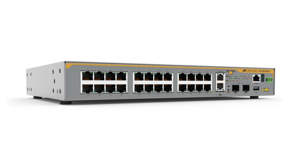 ALLIED TELESIS L3 Stackable Switch 24x 10/100/1000-T ALLIED TELESIS — view 2