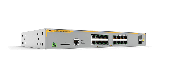 ALLIED TELESIS L2+ switch with 16 x 10/100/1000T ports ALLIED TELESIS — view 2