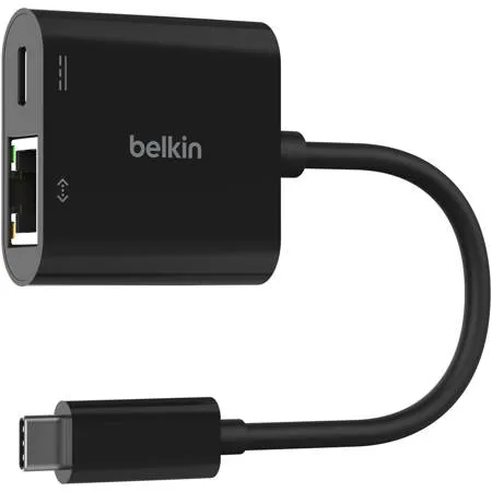 BELKIN USB-C TO ETHERNET + CHARGE ADAPTER 100W BELKIN — view 2
