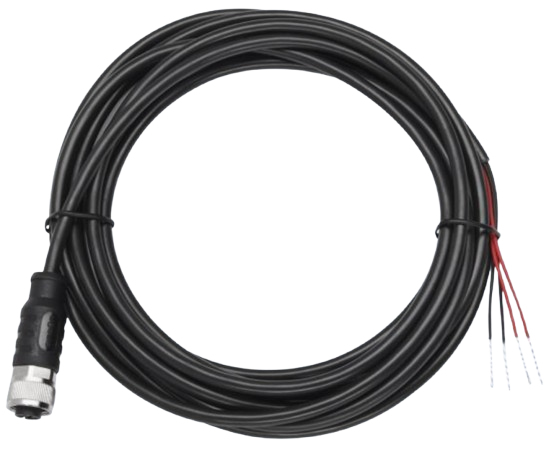 ZEBRA M12 TO FLYING LEADS DC PWR CORD 3.5M NO ZEBRA — view 2