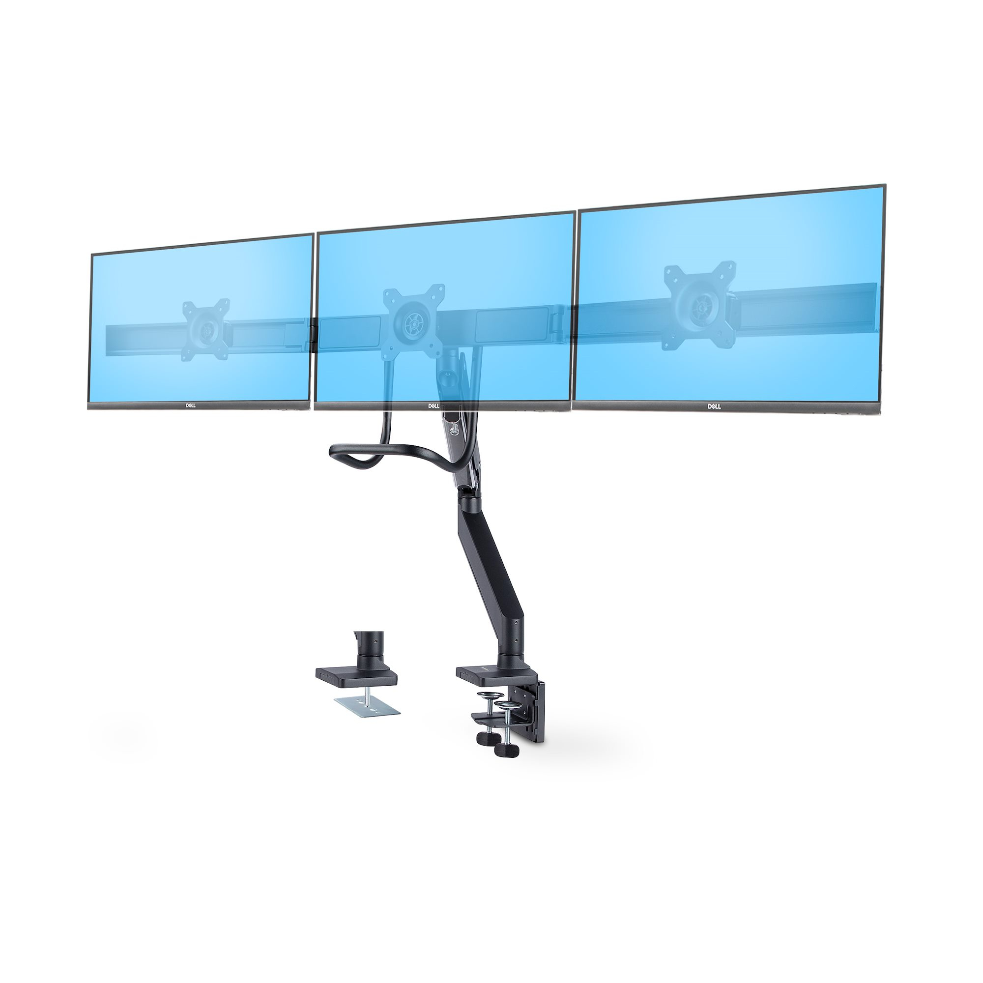 StarTech.com Triple Monitor Desk Mount 27in Screens StarTech.com — view 2