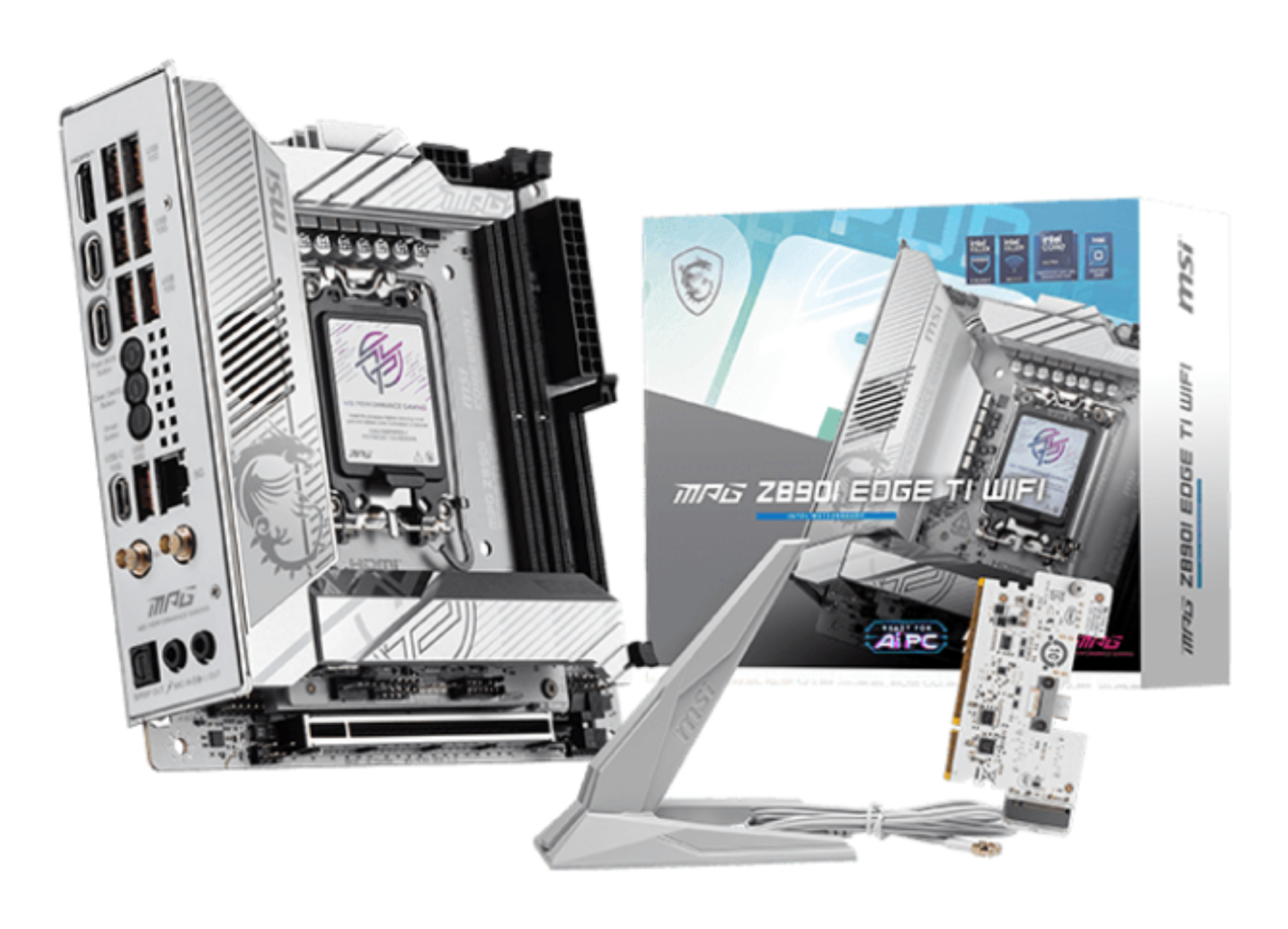MSI MPG Z890I EDGE TI WIFI MSI — view 2