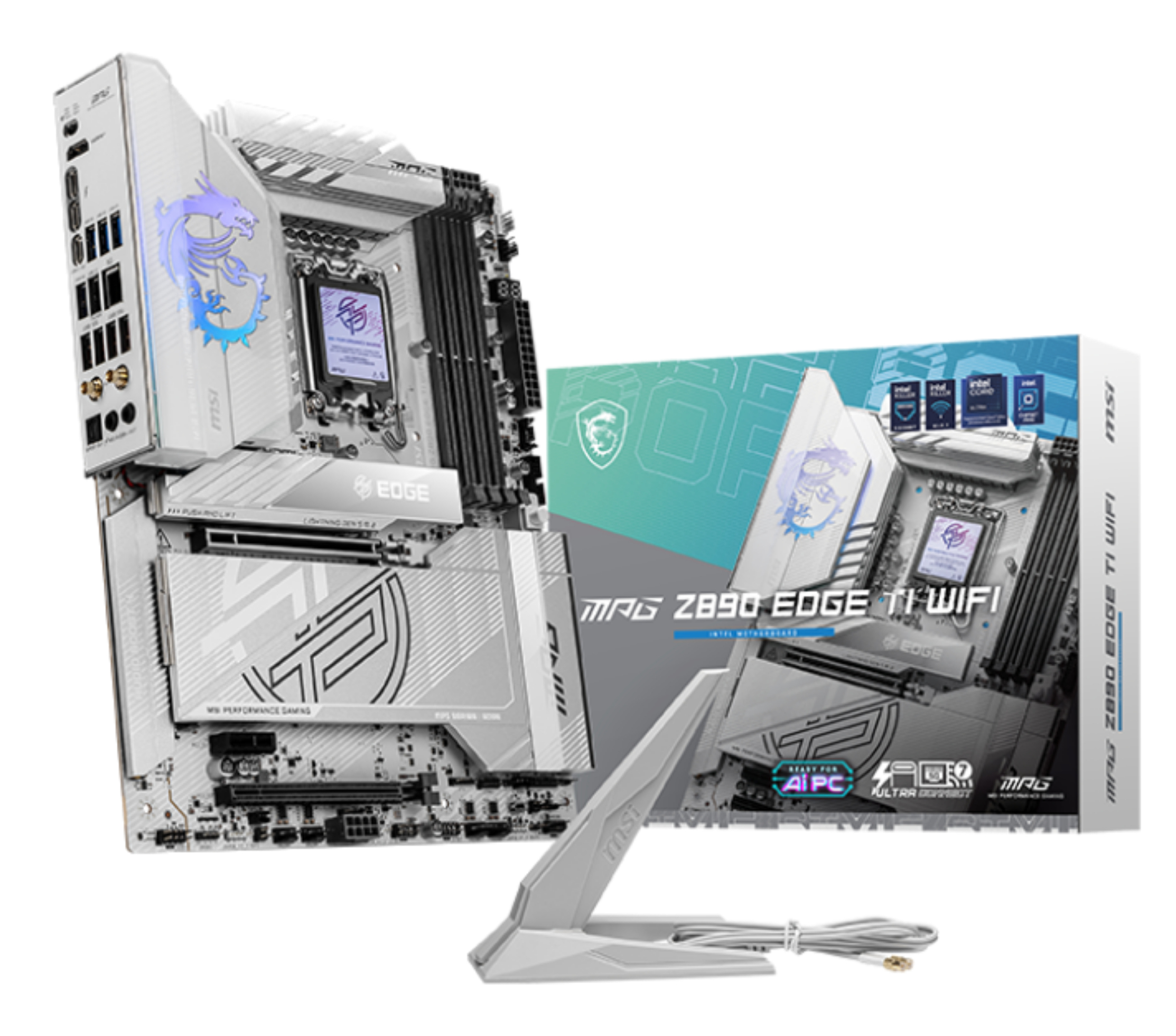 MSI MPG Z890 EDGE TI WIFI MSI — view 2