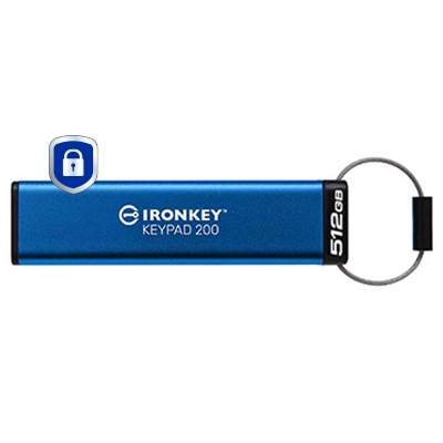 KINGSTON 512GB IRONKEY KEYPAD200 KINGSTON — view 2