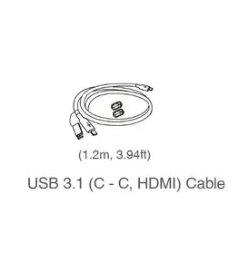 YEALINK USB-C Content Sharing Cable YEALINK — view 2
