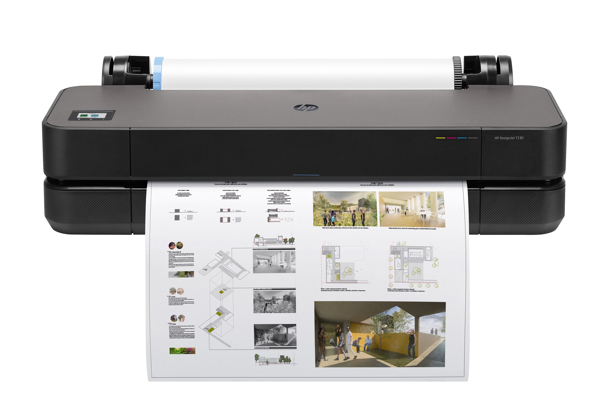 HP DesignJet T230 24-in Printer HP — view 2