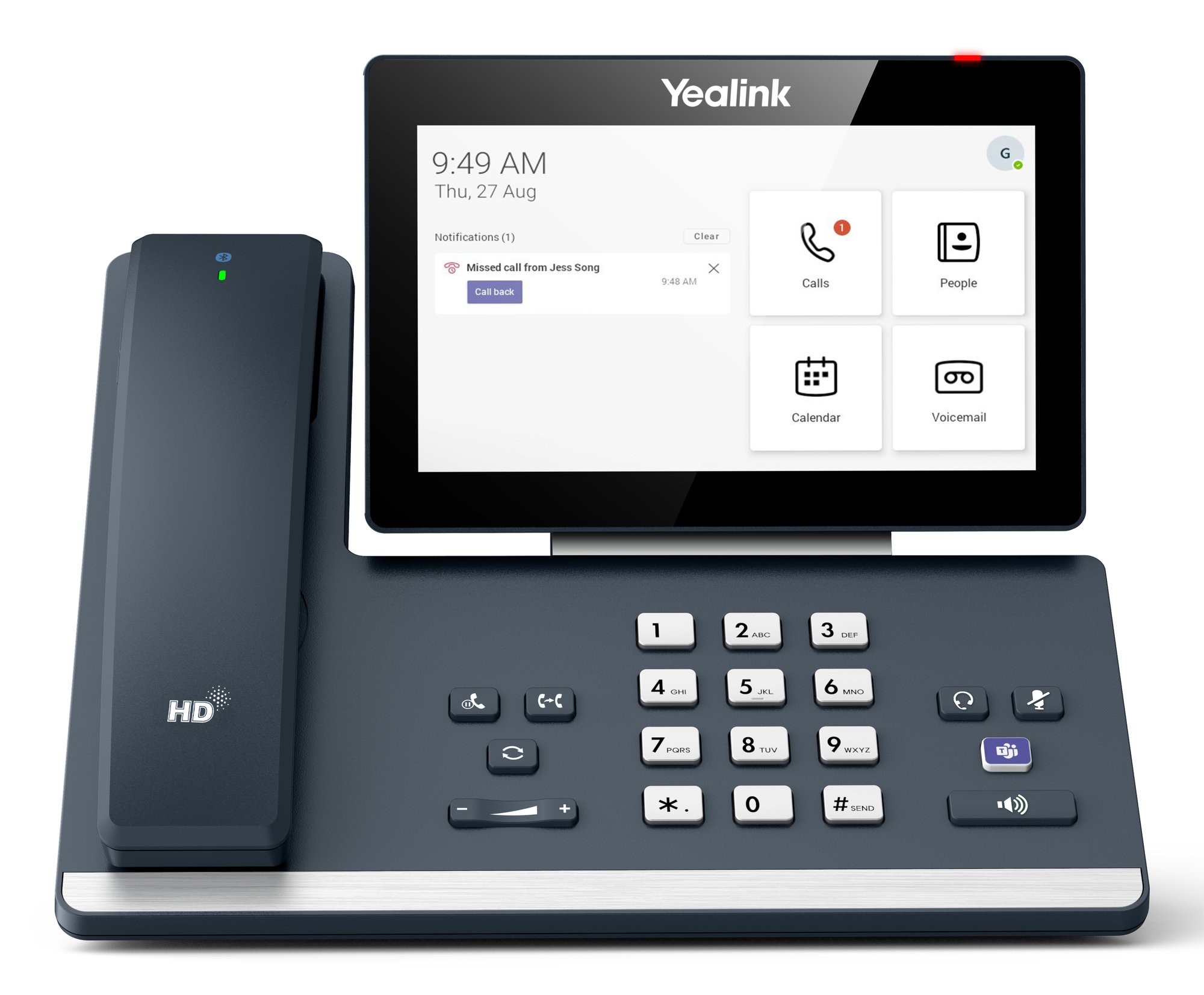 YEALINK MP58-WH E2 Teams Phone wireless HS YEALINK — view 2