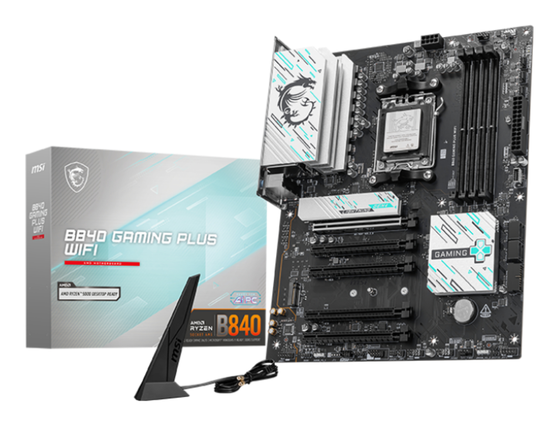 MSI B840 GAMING PLUS WIFI MSI — view 2