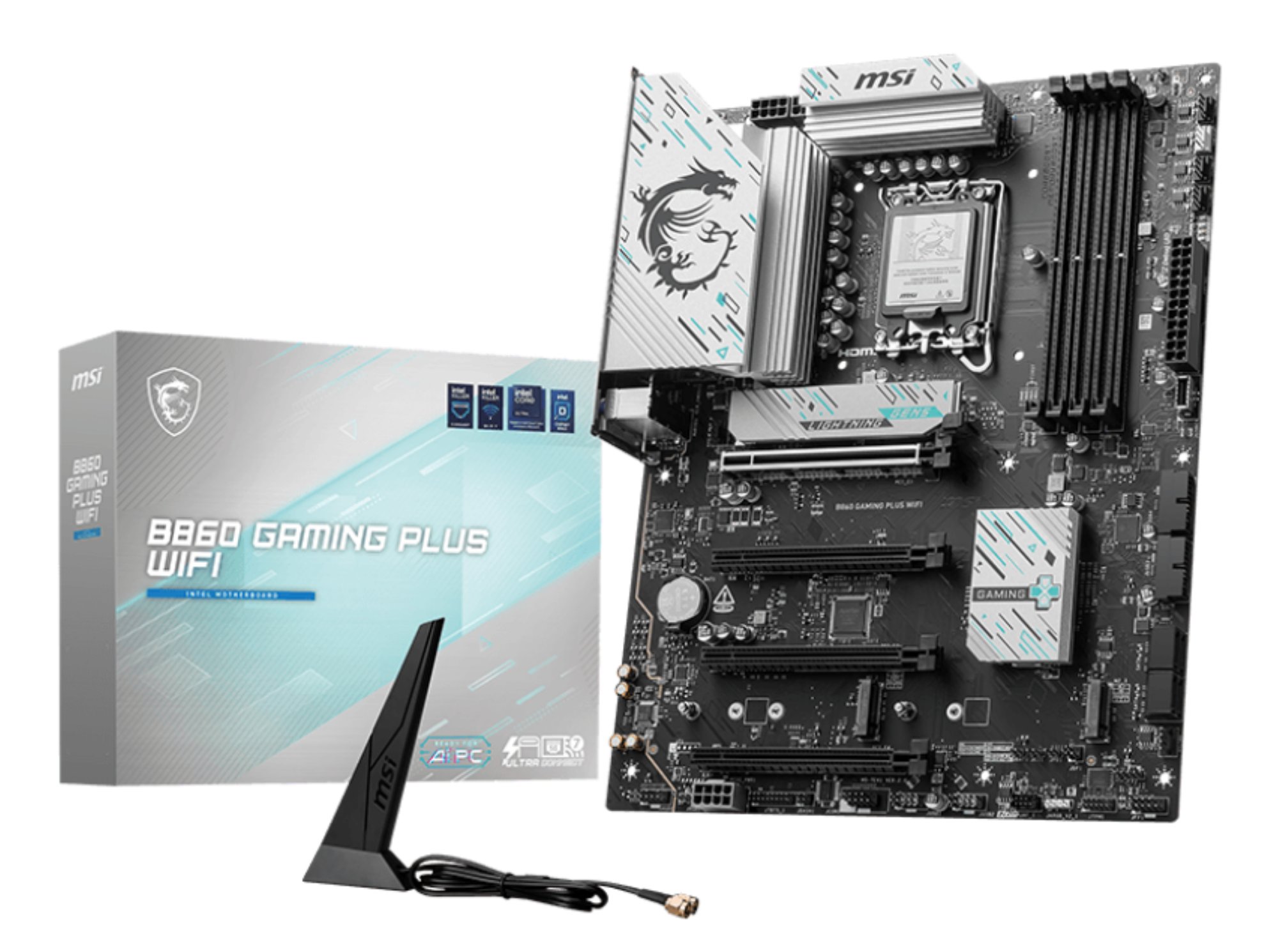 MSI B860 GAMING PLUS WIFI MSI — view 2