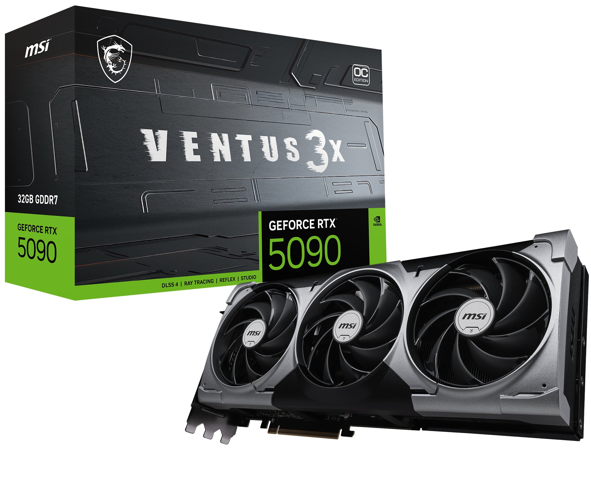 MSI GEFORCE RTX 5090 32G VENTUS 3X OC MSI — view 2