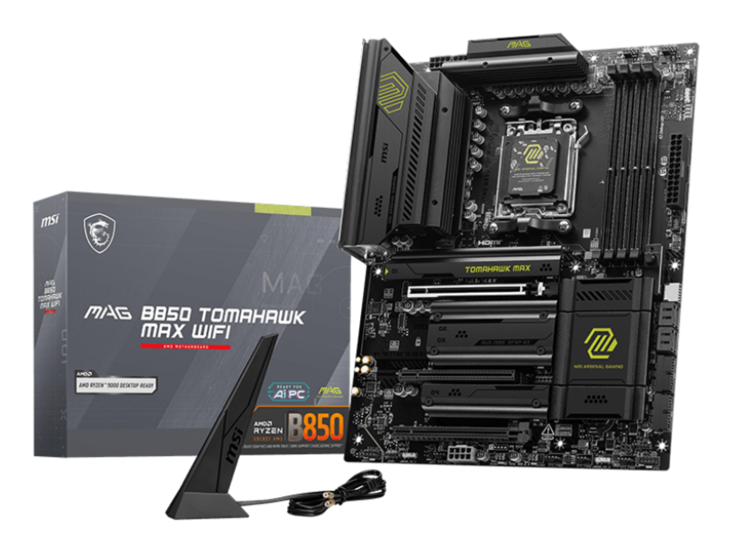 MSI MAG B850 TOMAHAWK MAX WIFI MSI — view 2