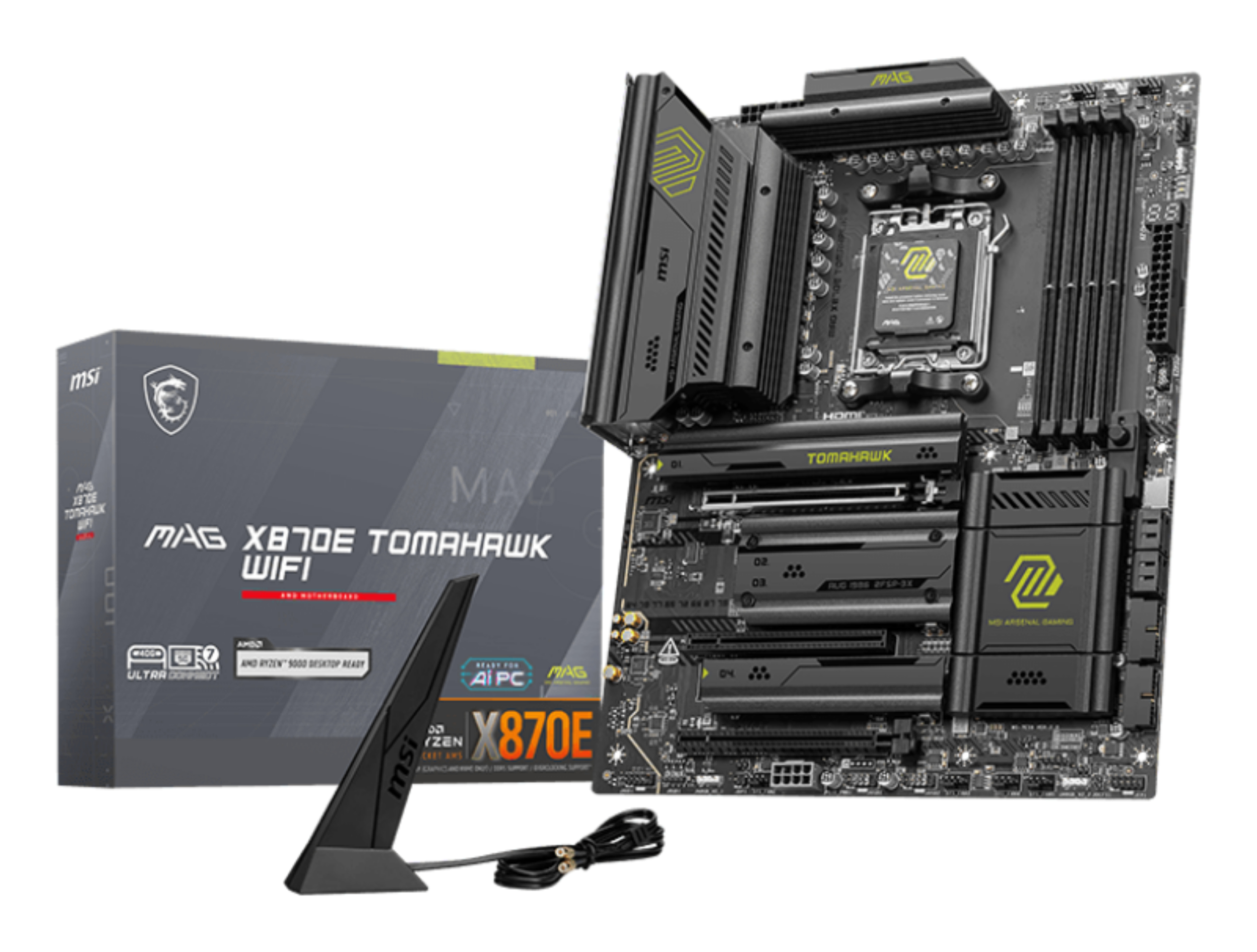MSI MAG X870E TOMAHAWK WIFI MSI — view 2