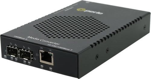 PERLE S-1110HP-DSFP-XT Media Converter PERLE — view 2