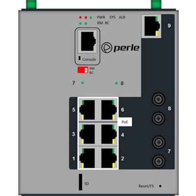 PERLE 509F2PP6T2MD2 Ethern Switch PERLE — view 2