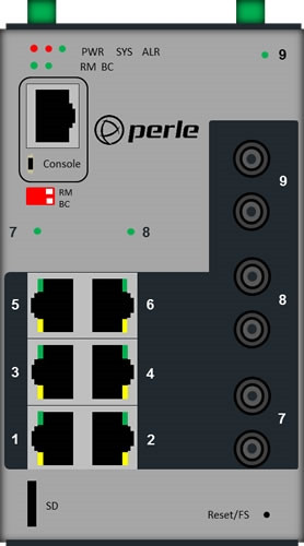 PERLE IDS509F3T2SD20SD80 Eth Switch PERLE — view 2
