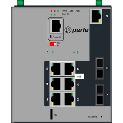 PERLE 509F2PP6C2SD20XT Ethern Switch PERLE — view 2