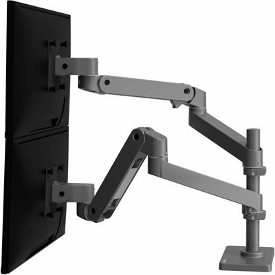 ERGOTRON LX PRO ARM DUAL DISPLAY STACKING DIG ERGOTRON — view 2