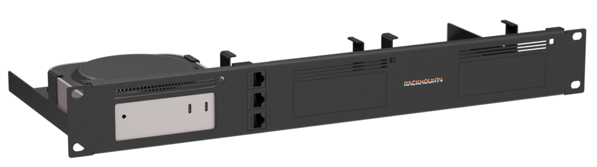 RACKMOUNT.IT Rackmount 3x Apple Mac Mini M4 RACKMOUNT.IT — view 2