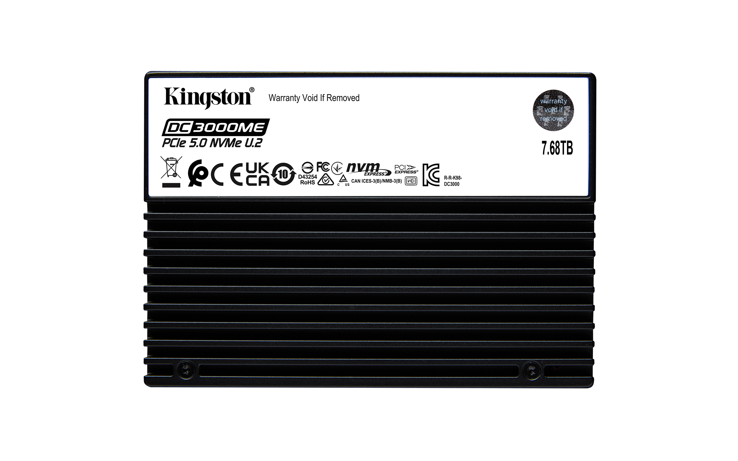 KINGSTON 7.68TB DC3000ME U.2 PCIe 5.0 NVMe TCG Op KINGSTON — view 2