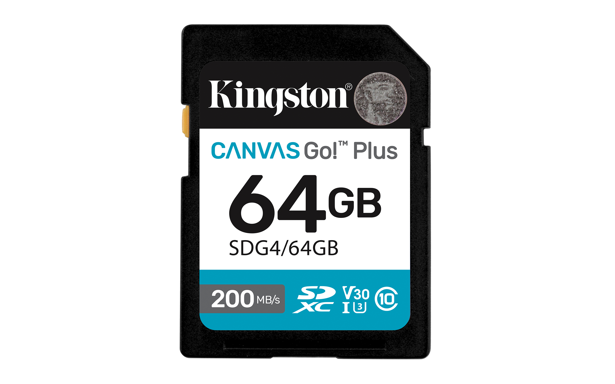 KINGSTON 64GB SDXC CANVAS GO PLUS GEN4 200MB/S KINGSTON — view 2