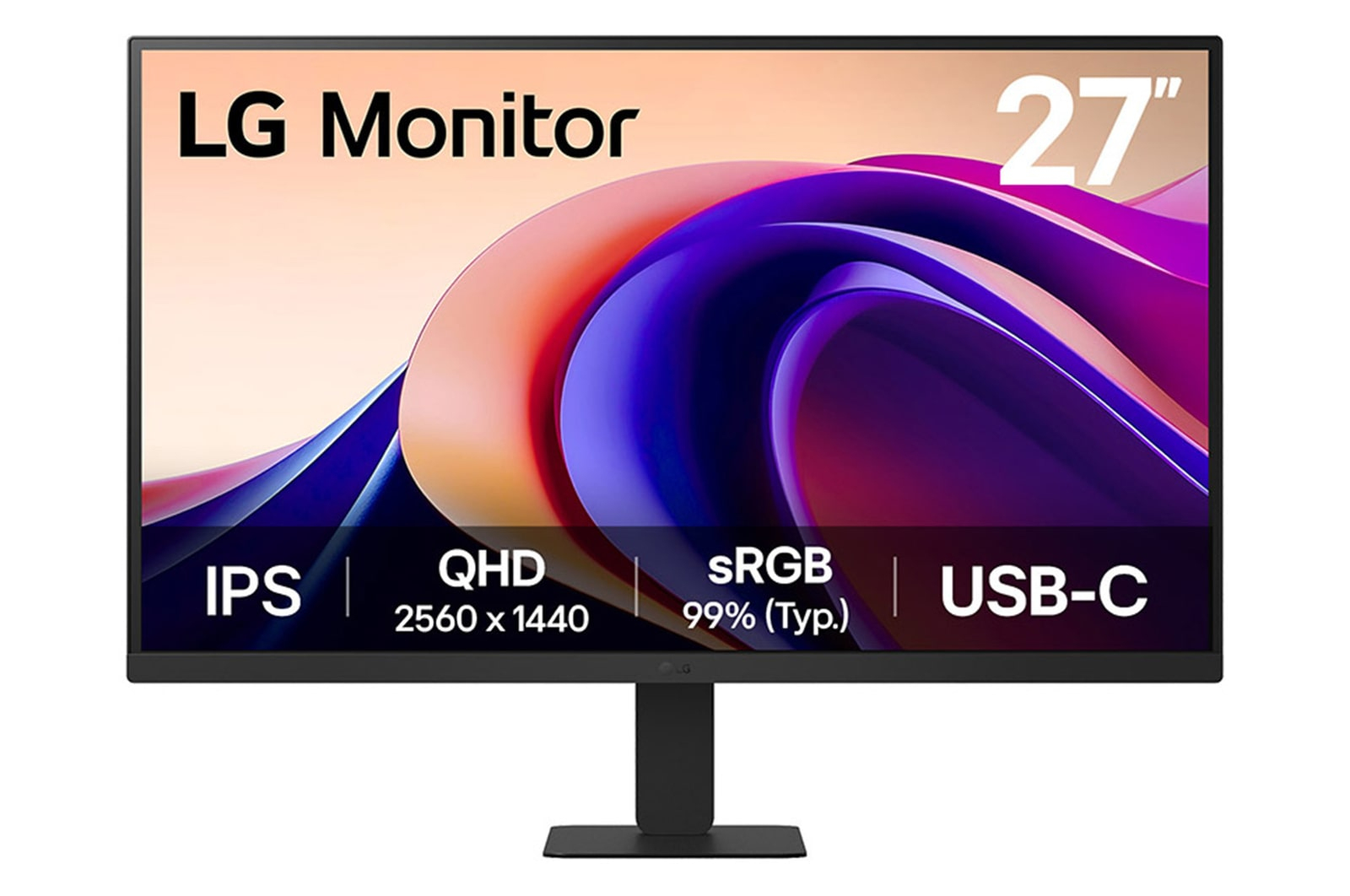 LG 27U631A 27 100HZ QHD USB-C MONITOR 3Y LG — view 2