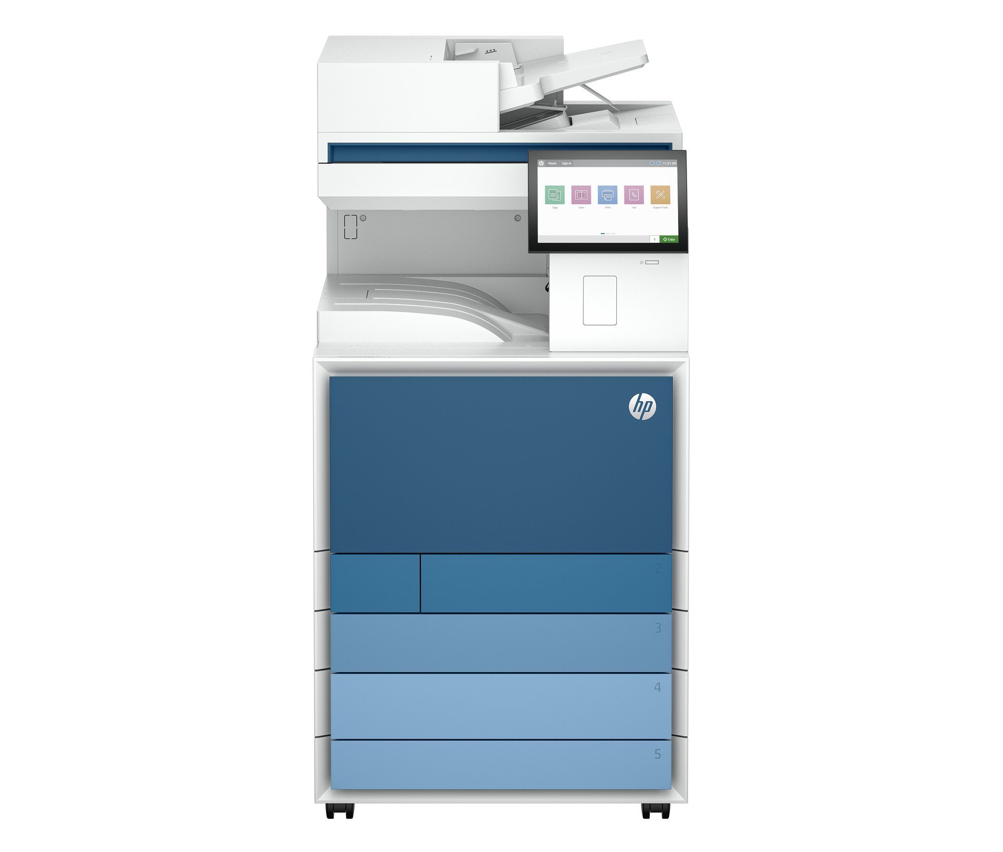HP CLR LASERJET ENT MFP 8801DN PRNTR HP — view 2