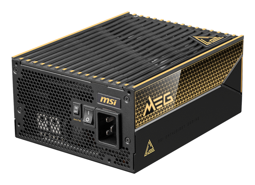 MSI 80+ TITANIUM FULL MODULAR ATX3.1 PCIE5.1 MSI — view 2