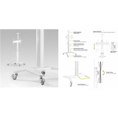 KONKA Ultra-Modern Aluminum TV Cart (Landscape KONKA — view 2