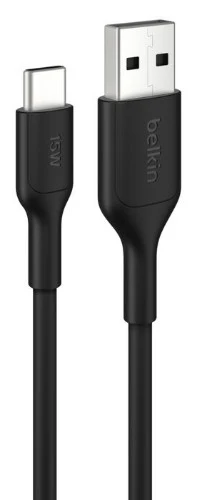 BELKIN BOOSTCHARGE USB-A-C CABLE 15W 2M BLK BELKIN — view 2