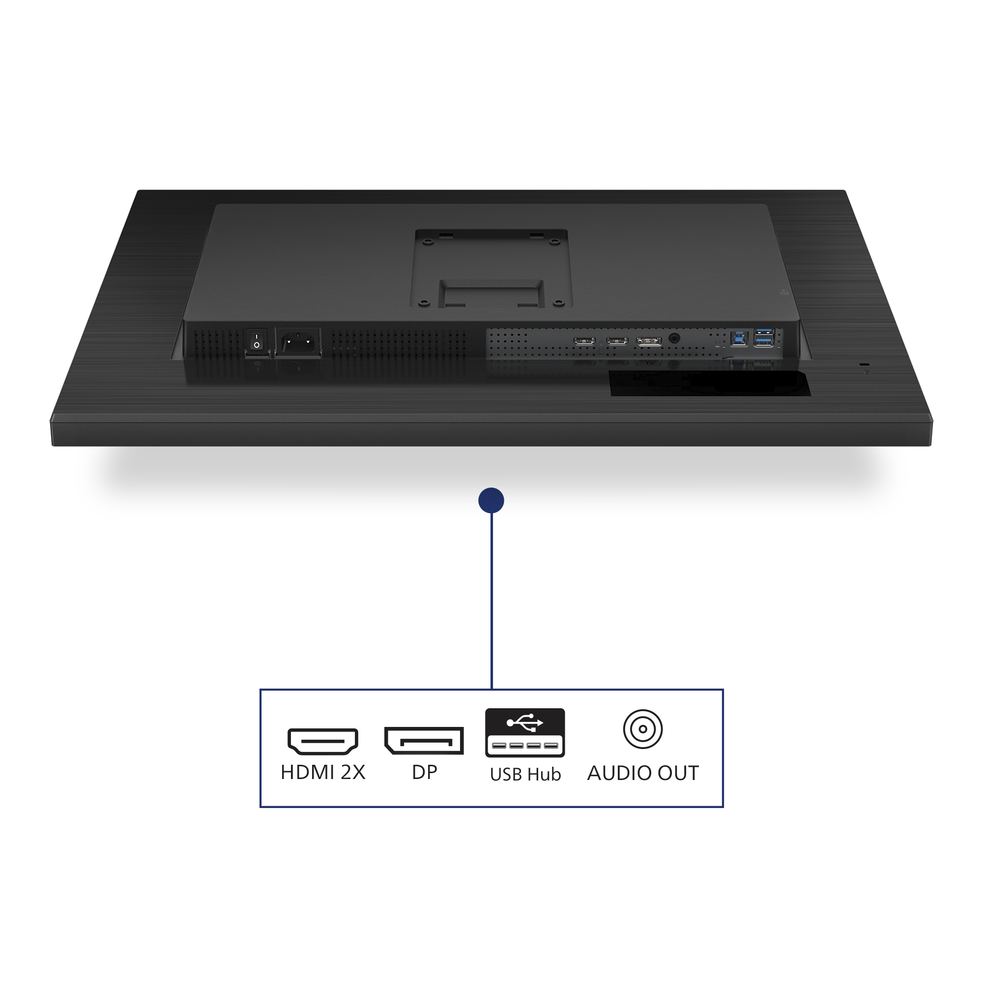 PHILIPS 27in 4K UHD LCD DP+HDMI buit in spker PHILIPS — view 5