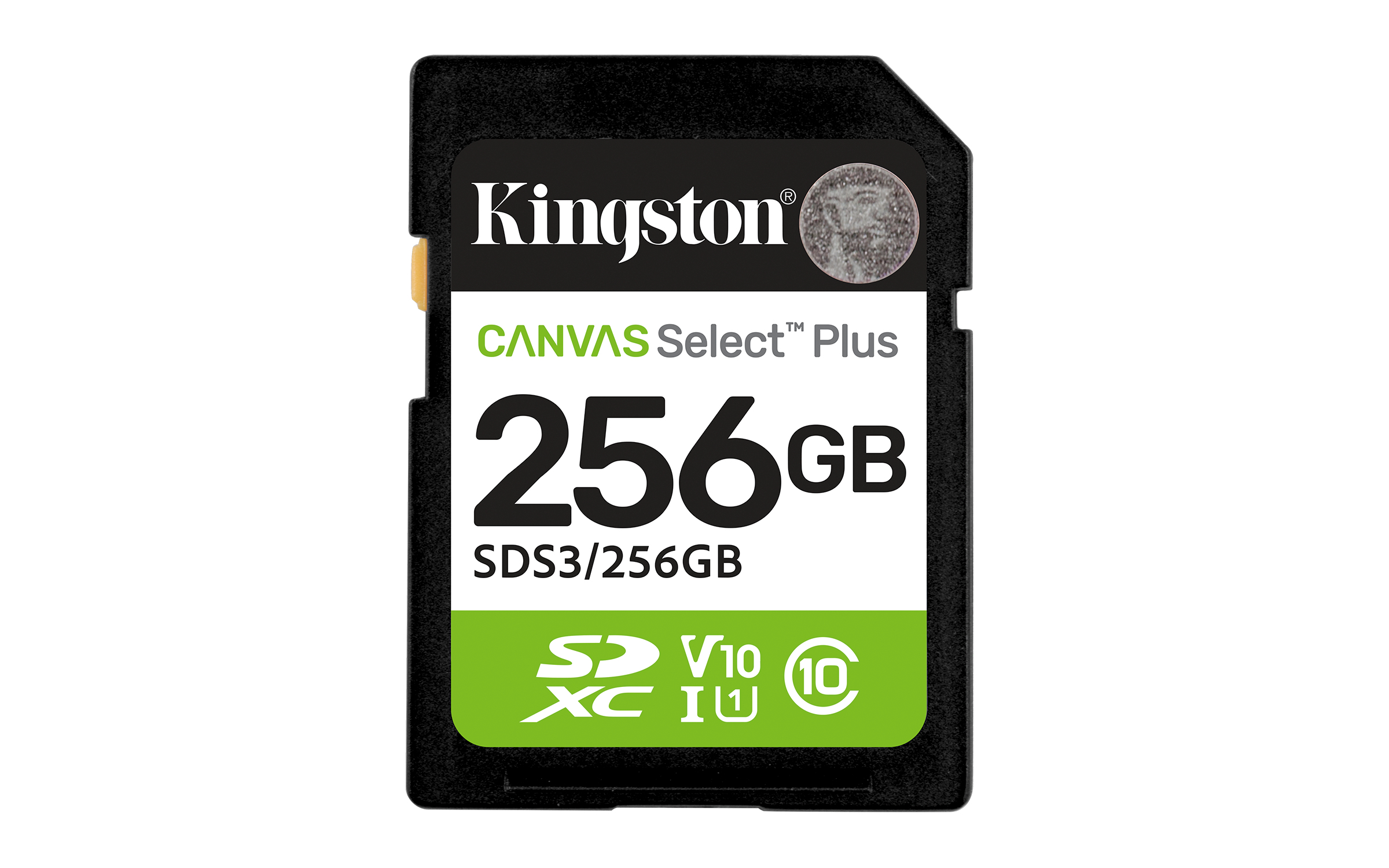 KINGSTON 256GB SDXC Canvas Select Plus Gen3 150MB KINGSTON — view 2