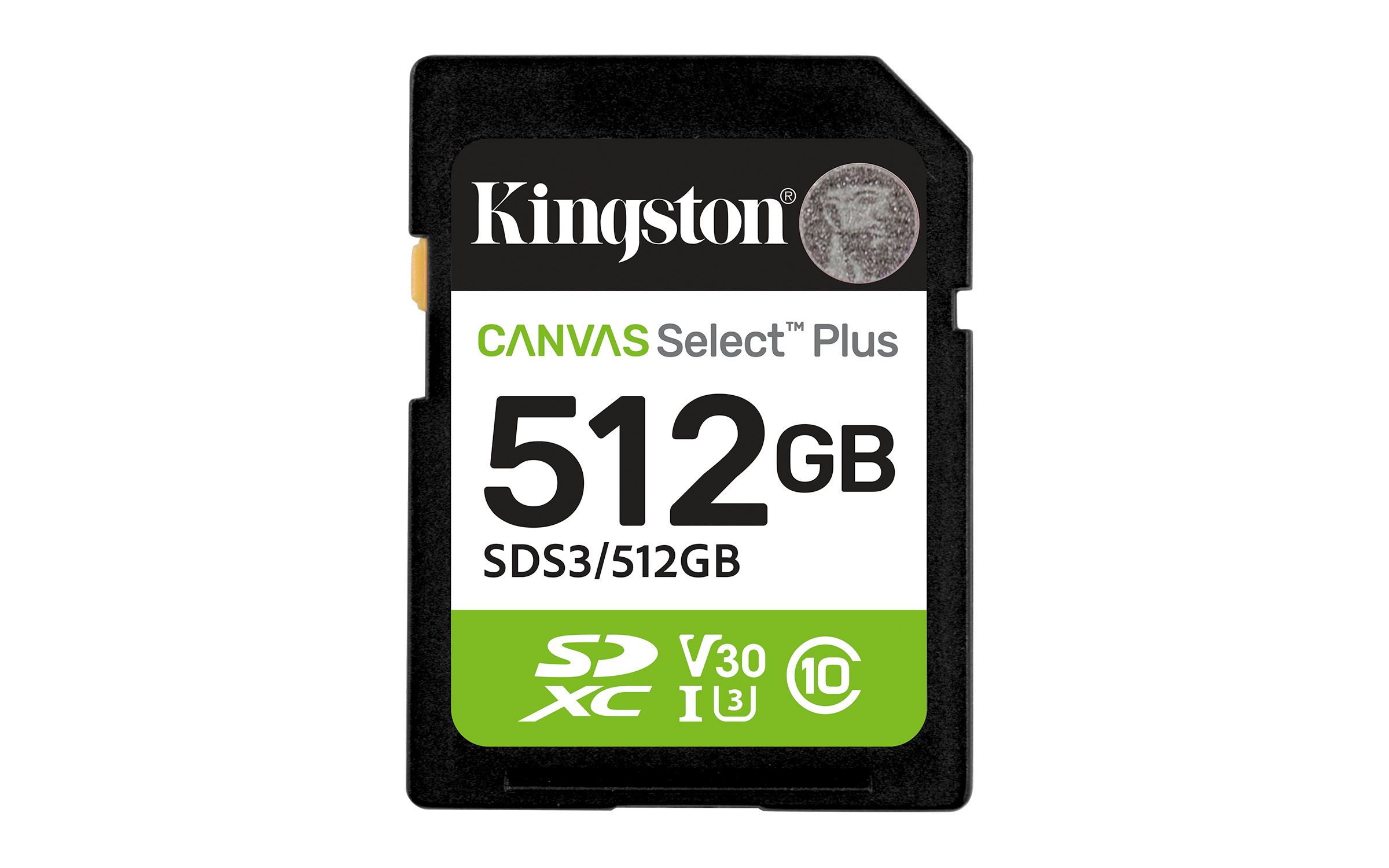 KINGSTON 512GB SDXC Canvas Select Plus Gen3 150MB KINGSTON — view 2