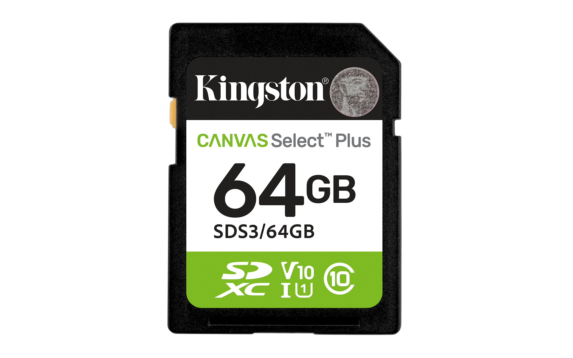 KINGSTON 64GB SDXC Canvas Select Plus Gen3 100MB/ KINGSTON — view 2
