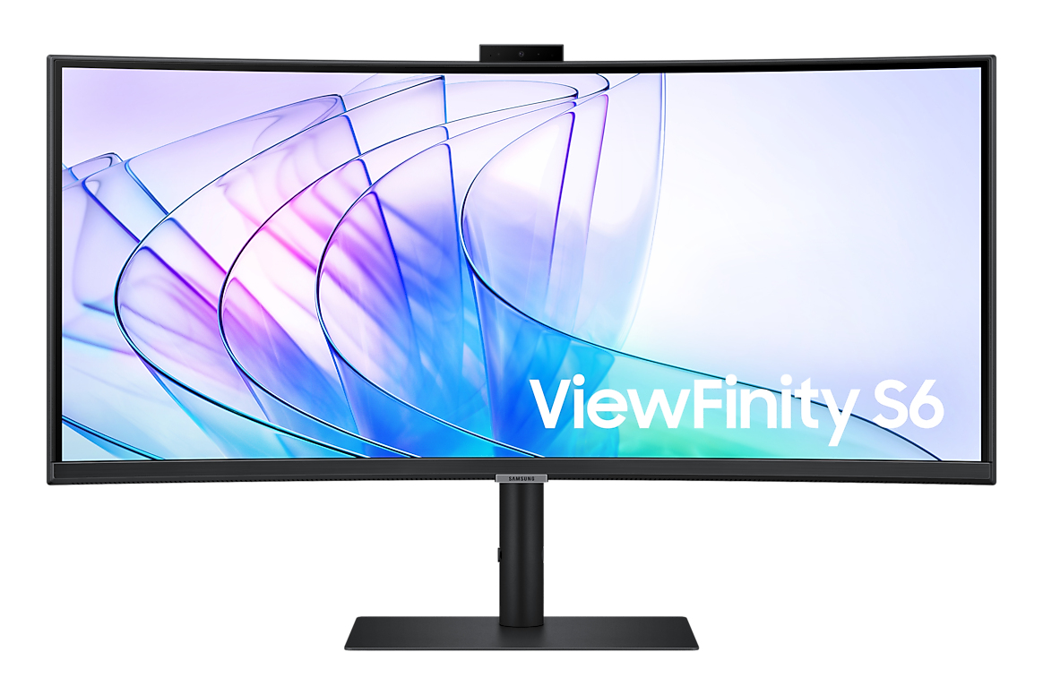 SAMSUNG 34 VIEWFINITY S6 ULTRA WQHD MONITOR w Ca SAMSUNG — view 2