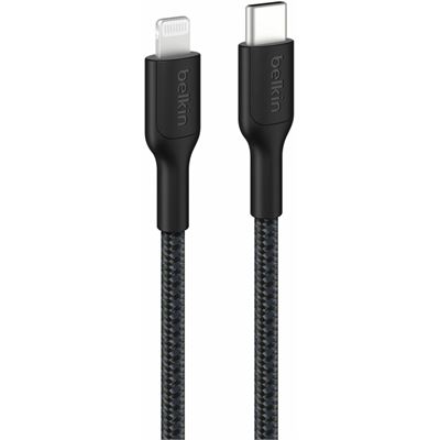 BELKIN BOOSTCHARGE PRO BRAID USB-C-LTG 2M - BLK BELKIN — view 2