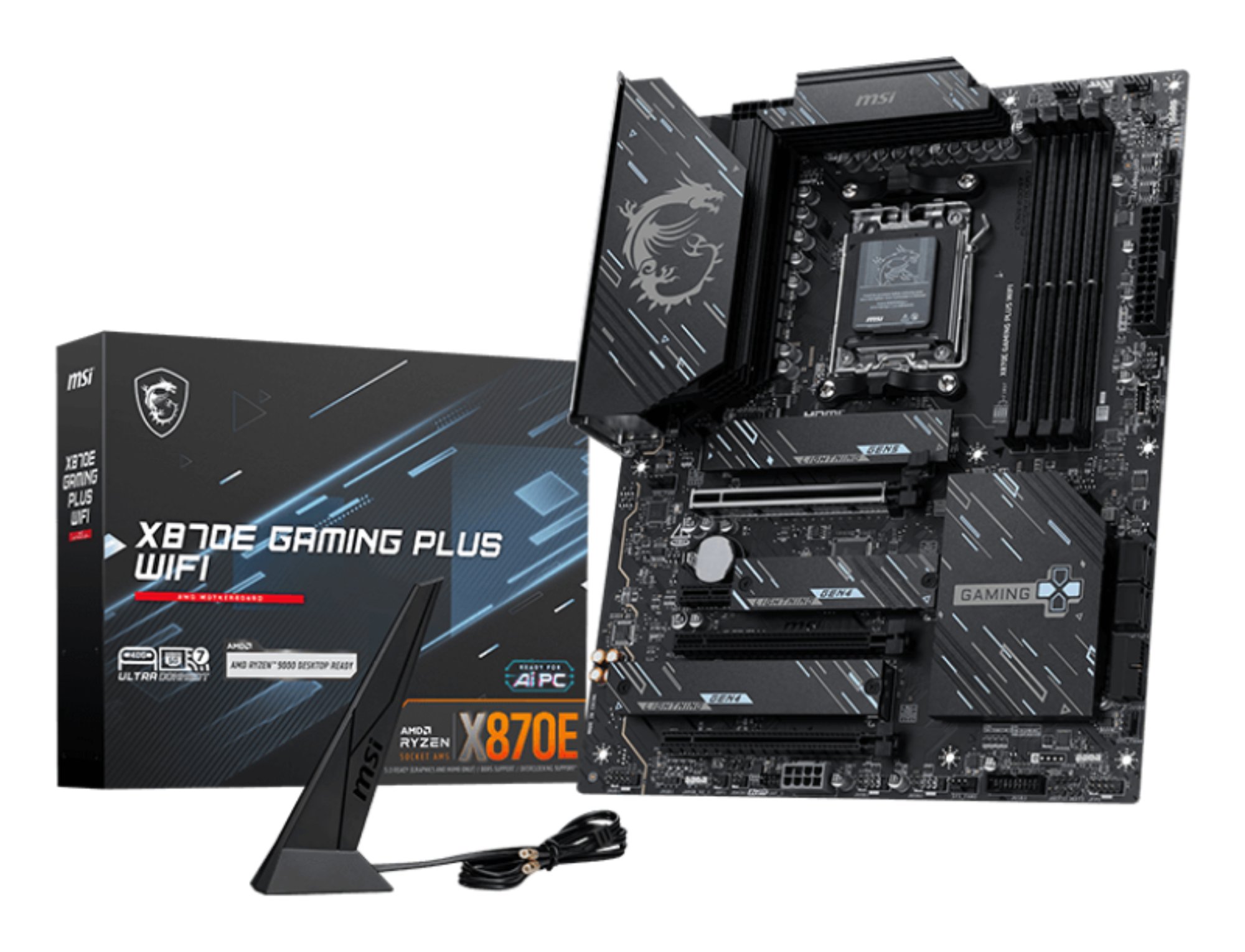 MSI X870E GAMING PLUS WIFI MSI — view 2