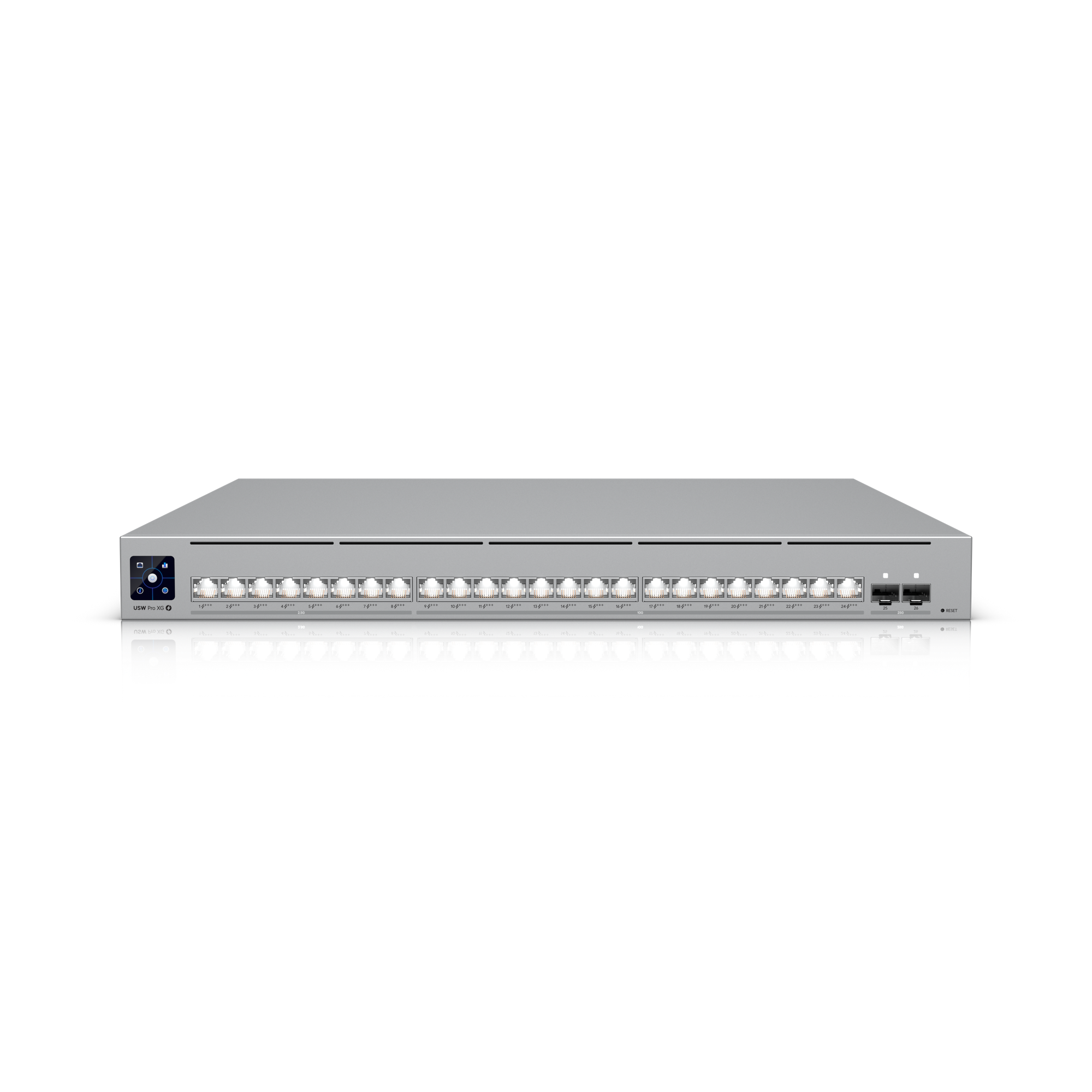 UBIQUITI NETWORKS 24-port (8) 2.5 GbE PoE++ (16) 10 GbE UBIQUITI NETWORKS — view 2