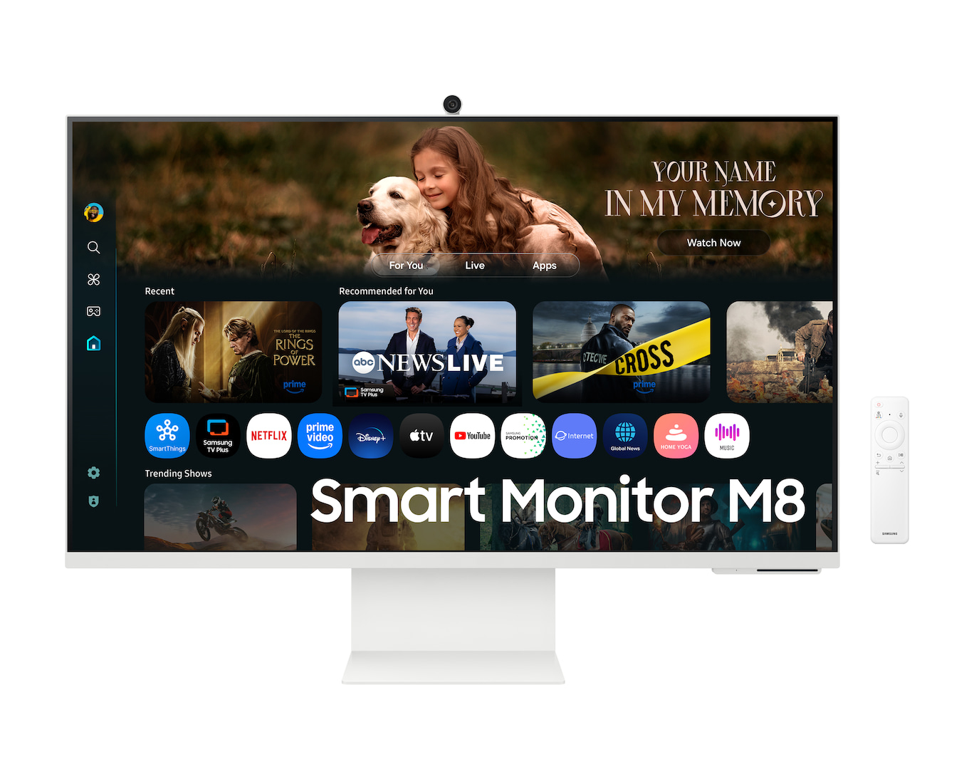 SAMSUNG 32" Smart Monitor M8 4K Vision AI SAMSUNG — view 2