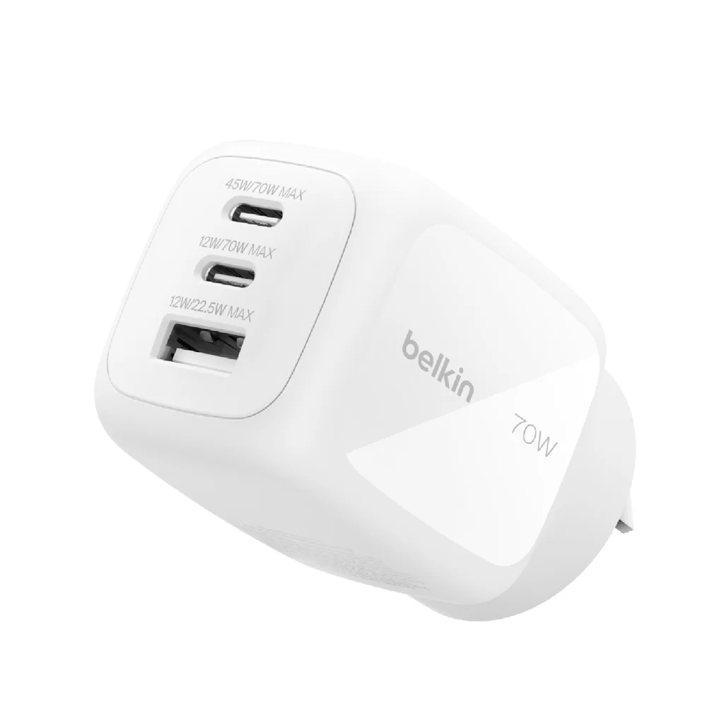 BELKIN BoostCharge Pro 3-Port GaN Wall Charger BELKIN — view 2